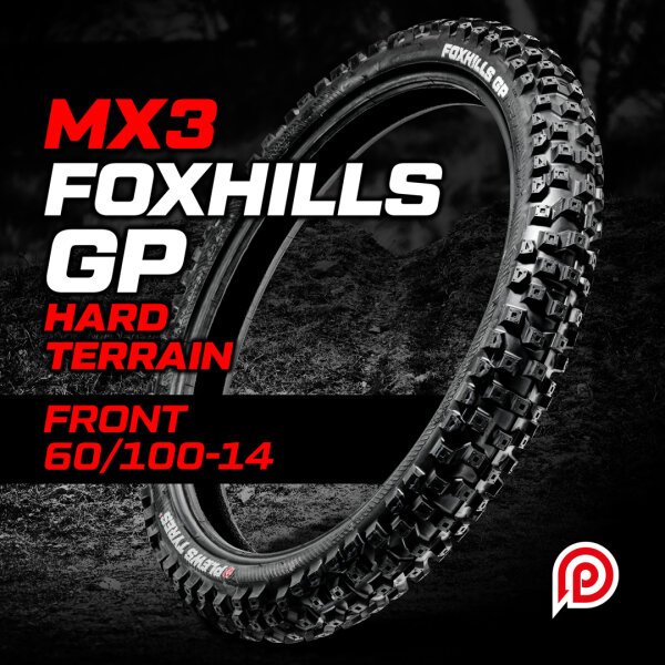 60/100-14 MX3 FOXHILLS GP Hard Front