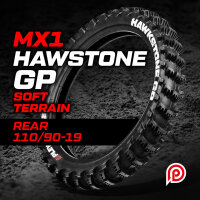 110/90-19 Soft MX1 HAWKSTONE GP Rear
